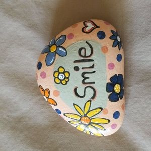 Hand painted, one of a kind rock
